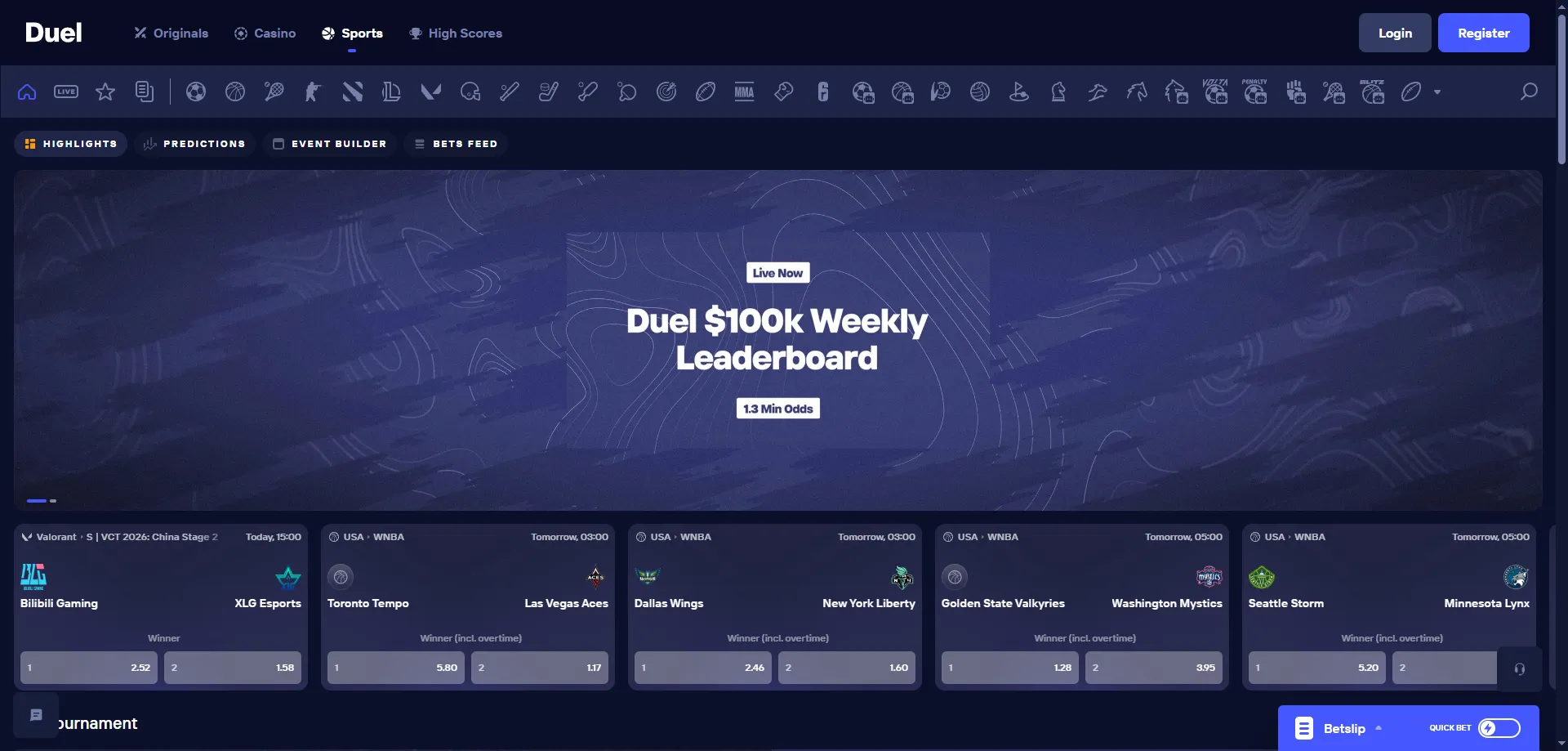 Experiencia m&oacute;vil optimizada de Duel Casino en Android e iOS
